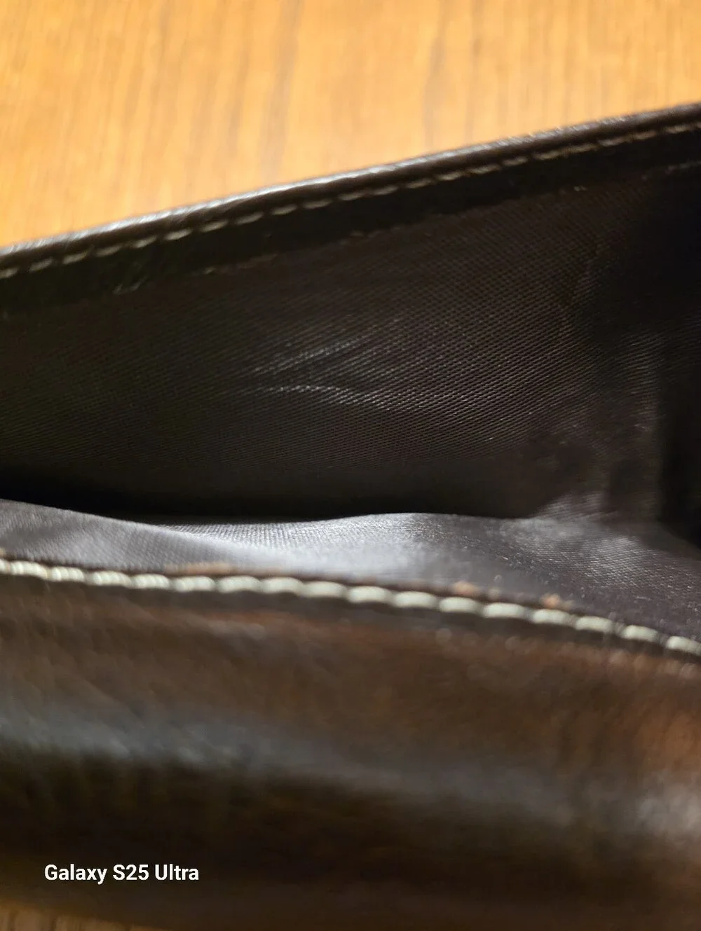 Vintage Western Tooled Leather Long Rodeo Wallet Star Concho